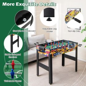 12-in-1 Combo Game Table Set with Foosball Air Hockey Pool Chess and Ping Pong 12-in-1 Combo Game Table Set with Foosball Air Hockey Pool Chess and Ping Pong