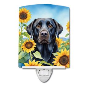 NEW Labrador Retriever in Sunflowers Ceramic Night Light Compact, UL-Certified, Ideal for Bedroom, Bathroom, Nursery, Hallway, Kitchen, 6x4x3 NEW Labrador Retriever in Sunflowers Ceramic Night Light Compact, UL-Certified, Ideal for Bedroom, Bathroom, Nursery, Hallway, Kitchen, 6x4x3